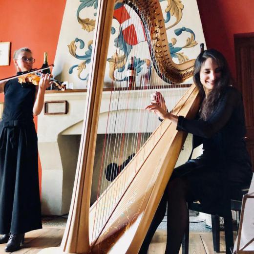 Daniele Pavignano - Musica Matrimonio - Cerimonia - Duo arpa e violino