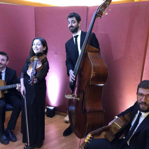 Daniele Pavignano - Musica Matrimonio - Jazz Band - Quartetto manouche con violino